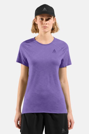 ODLO Funktionsshirt lavendel