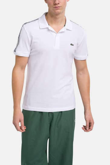 LACOSTE Polo-Shirt weiß