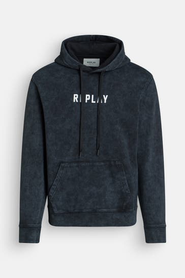REPLAY Hoodie schwarz