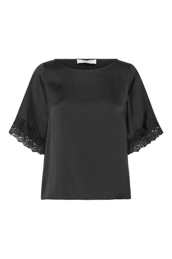 ROSEMUNDE Blusenshirt schwarz