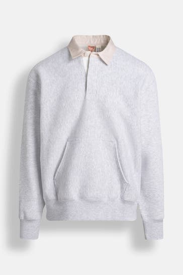 CHAMPION Sweatshirt hellgrau