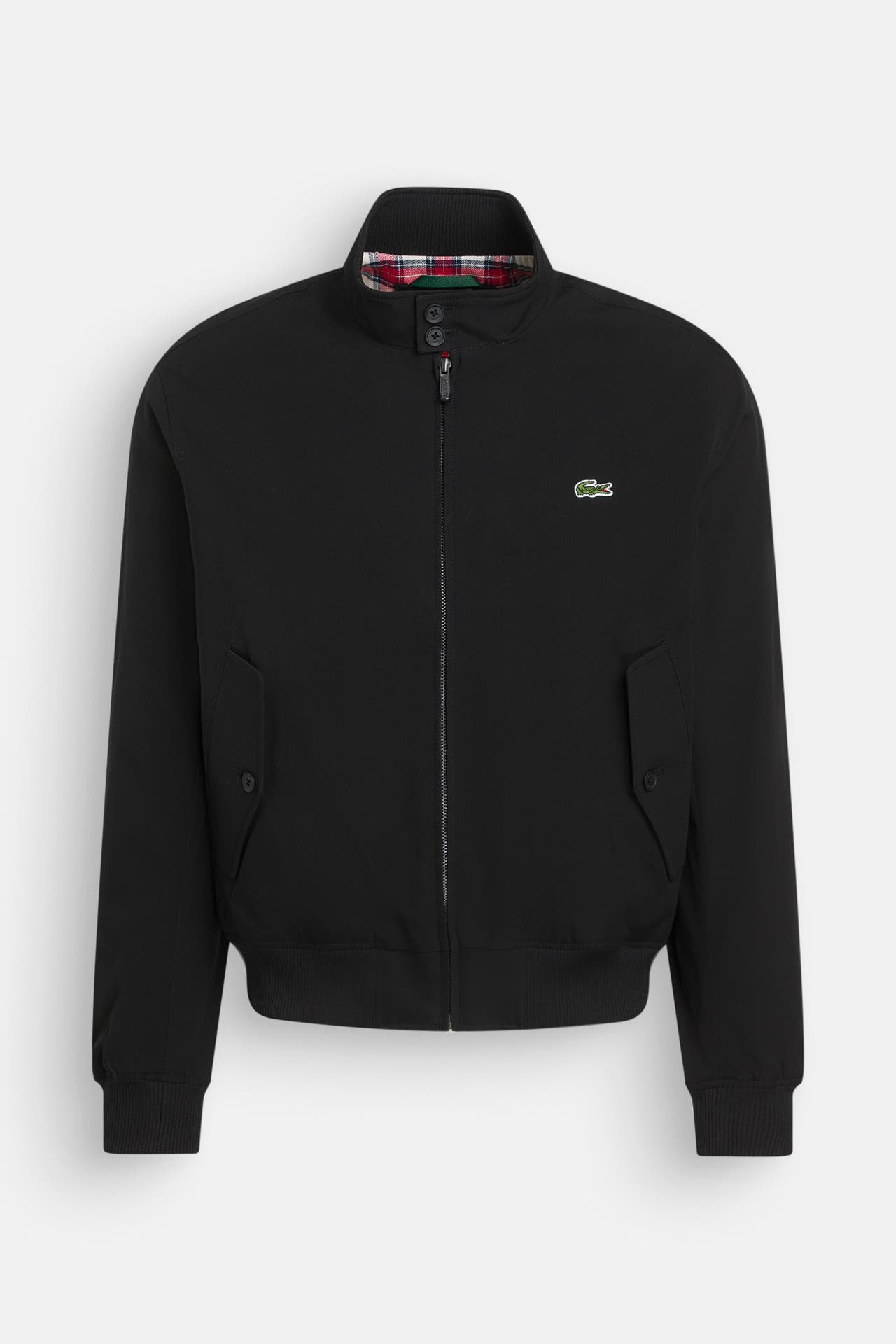 LACOSTE Übergangsjacke schwarz