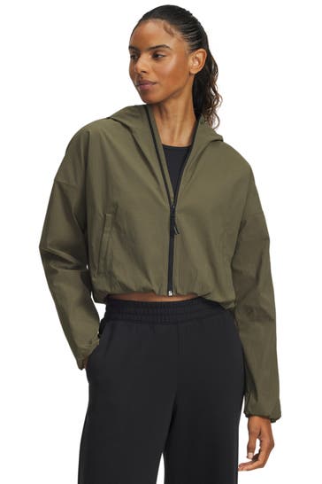 UNDER ARMOUR Anorak tannengrün