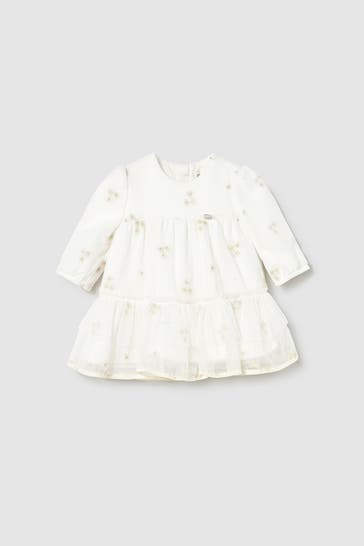 MAYORAL Kleid ecru