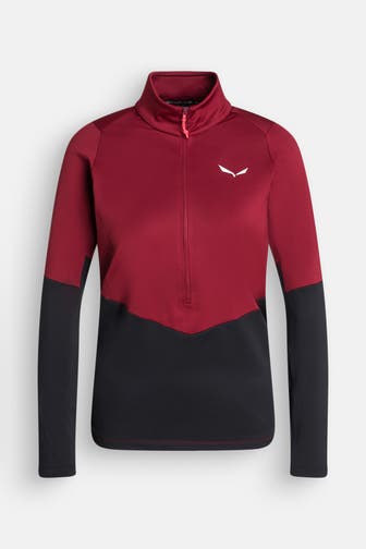 SALEWA Fleece-Troyer zweifarbig
