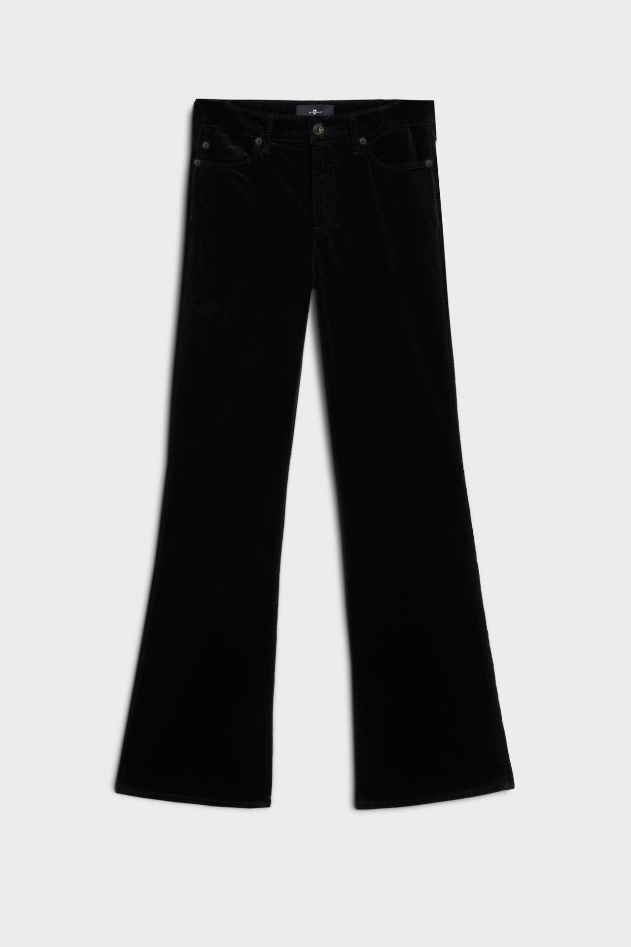 7 FOR ALL MANKIND Stoffhose 'The Leggy' schwarz, Bild 1