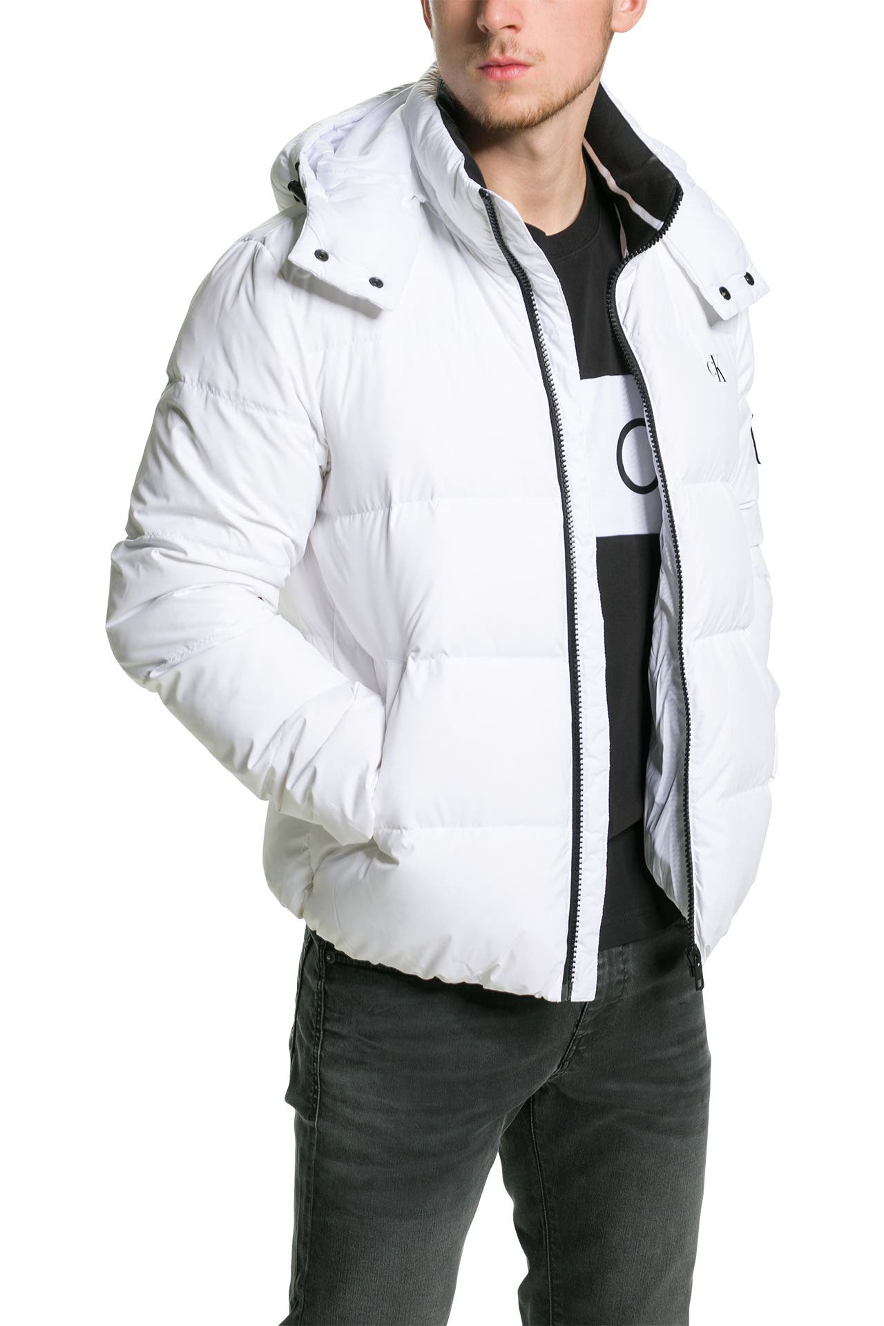 CK JEANS Daunenjacke weiß, Bild 1