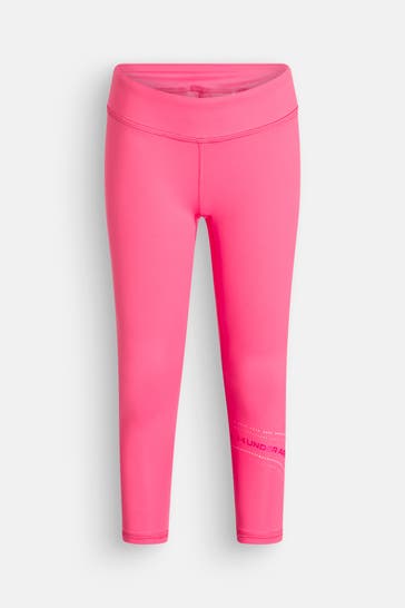 UNDER ARMOUR Tights 'Motion' neonpink