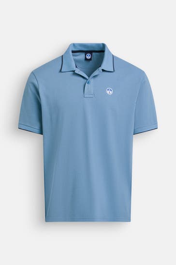 NORTH SAILS Polo-Shirt petrol