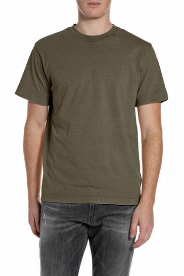 REPLAY T-Shirt oliv