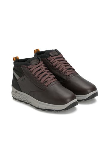 GEOX Sneaker 'Spherica' dunkelbraun