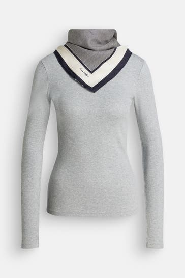 TOMMY HILFIGER Tuch 'Elevated' gemustert