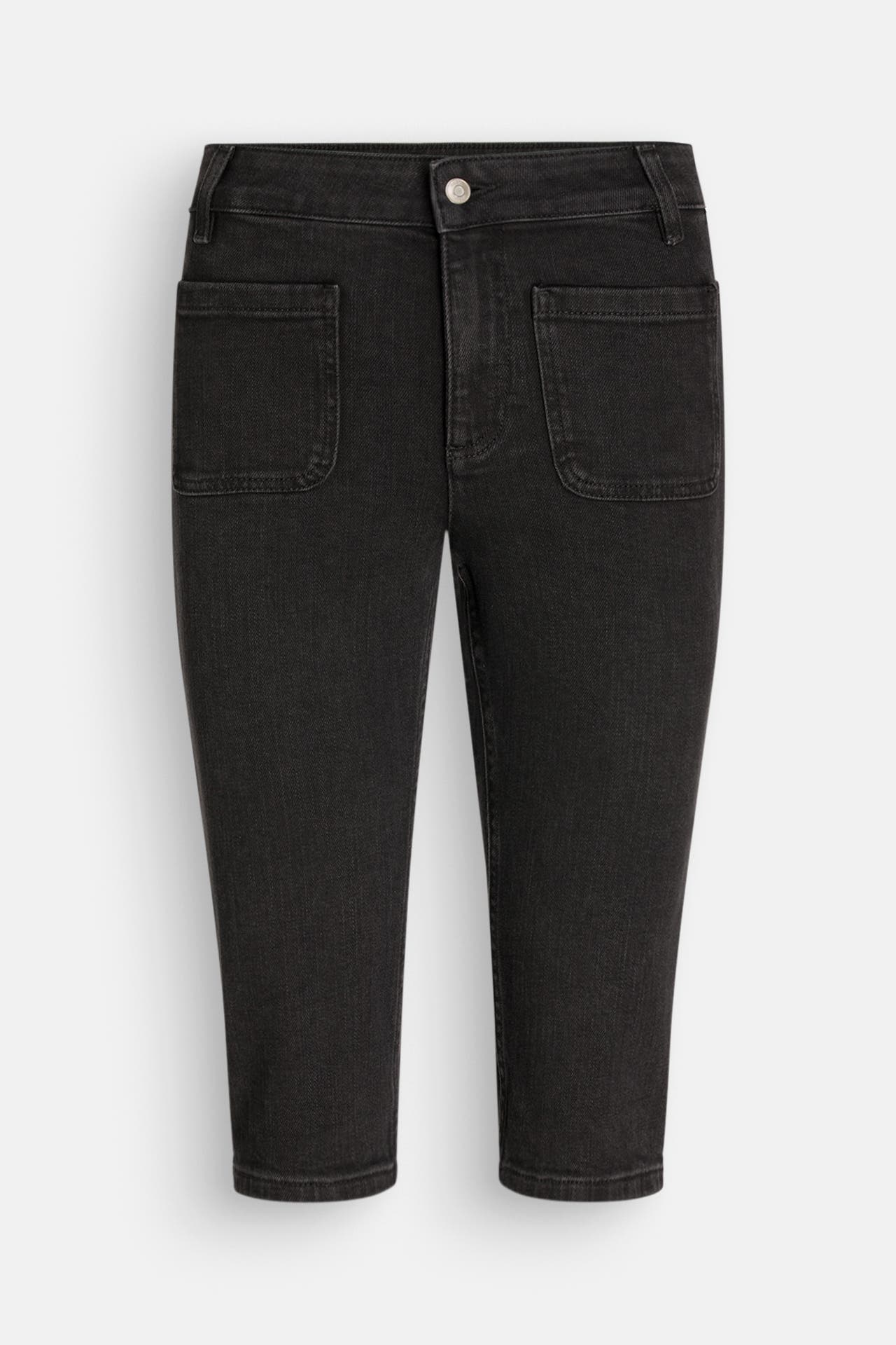 BA&SH Capri-Jeans 'Bermuda Ron' schwarz, Bild 1