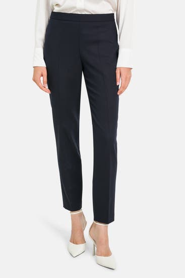 BOSS - Stoffhose 'Tiluna' navy