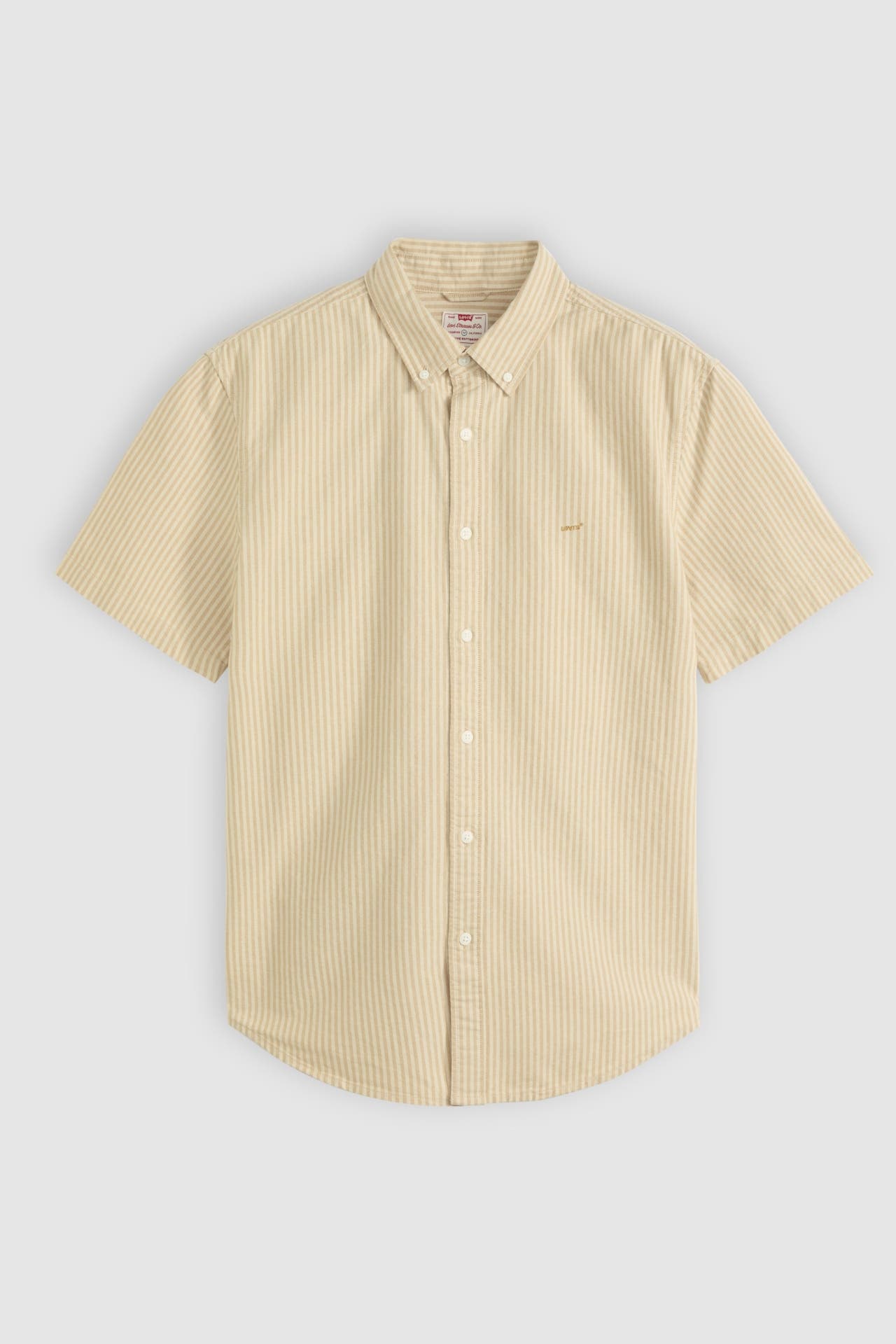 LEVI'S® Kurzarmhemd beige gestreift, Bild 1