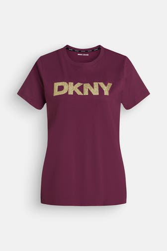 DKNY T-Shirt burgunder