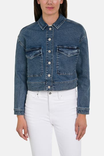 DKNY Jeansjacke blau
