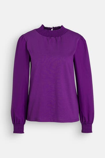 RICH & ROYAL Longsleeve lila