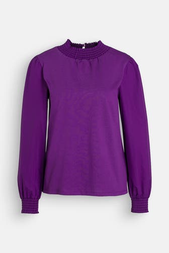RICH & ROYAL Longsleeve lila