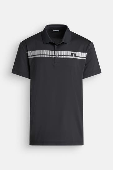 J.LINDEBERG SPORTSWEAR Funktions-Polo schwarz