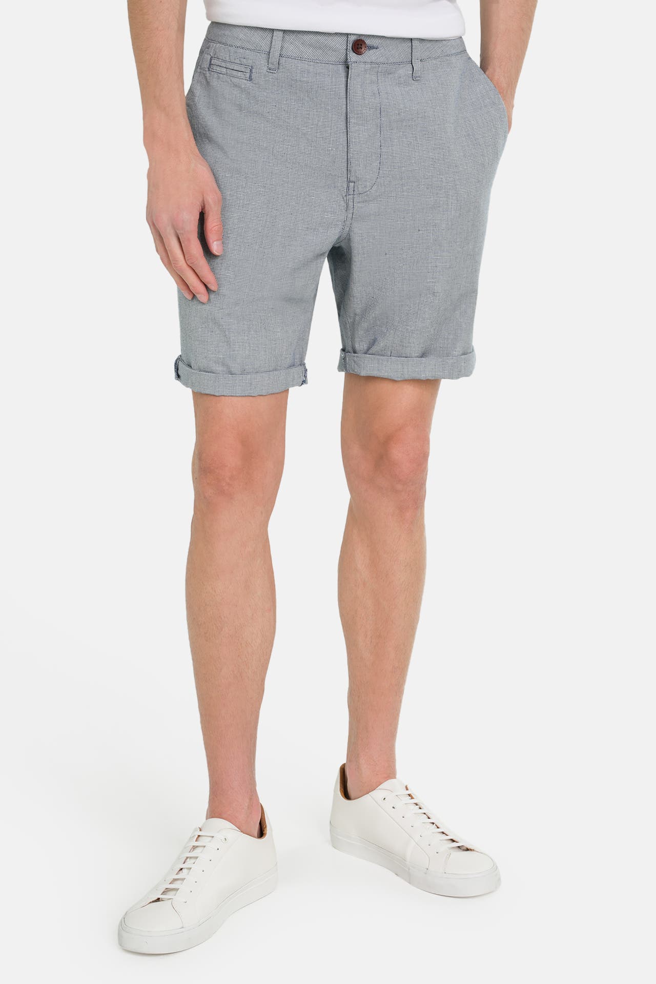SUPERDRY Leinenmix-Shorts regular, Bild 1