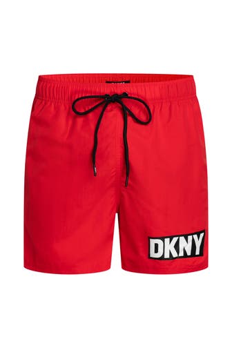 DKNY Badeshorts rot