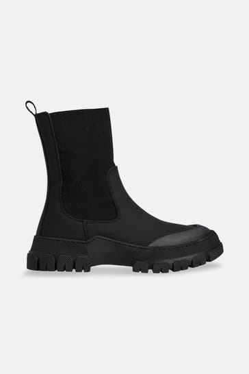 GARMENT PROJECT Chelsea-Boots 'Twig' schwarz