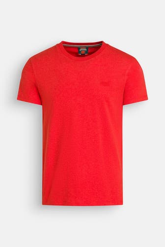 SUPERDRY T-Shirt 'Essential Logo' rot