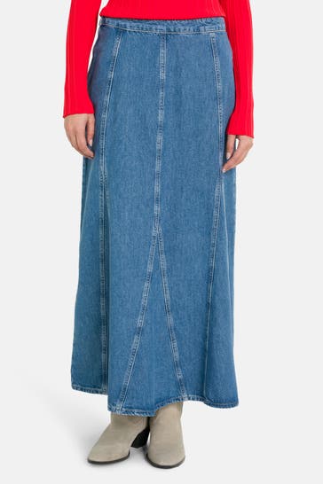 DESIGUAL Jeansrock 'Gaga' blau