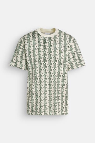 LACOSTE T-Shirt gemustert
