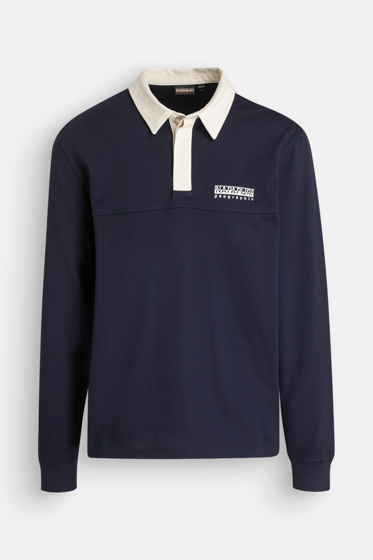 NAPAPIJRI Langarm-Polo nachtblau, Bild 1