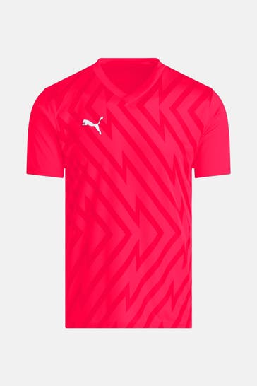 PUMA T-Shirt 'teamGLORY' rot