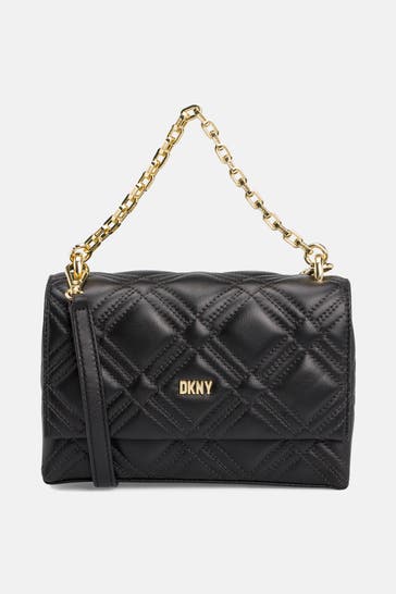 DKNY Schultertasche 'Evon' schwarz