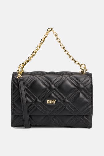 DKNY Schultertasche 'Evon' schwarz