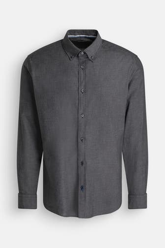 OLYMP Casual-Hemd dunkelgrau