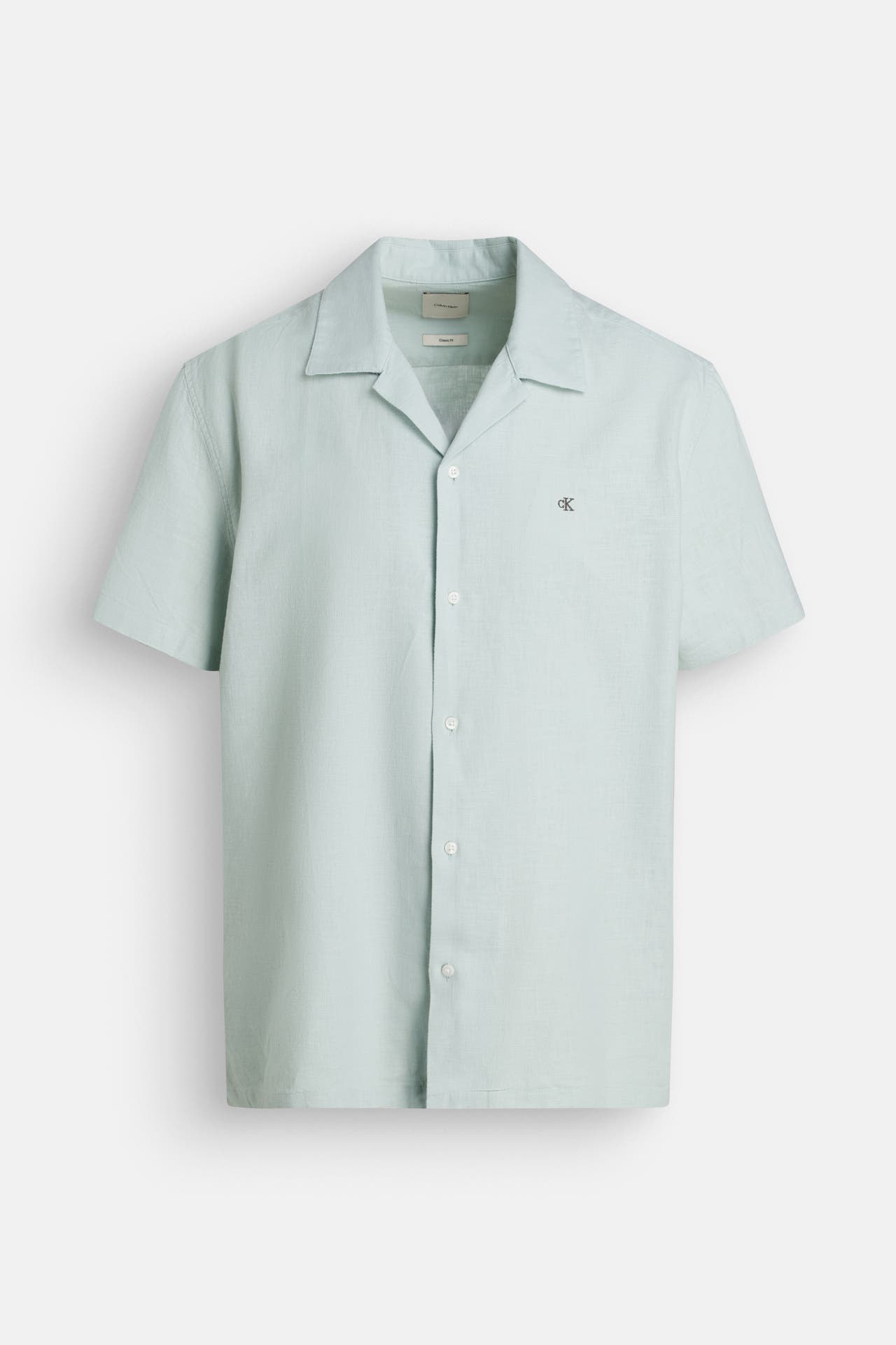 CK JEANS Leinenmix-Hemd mint, Bild 1