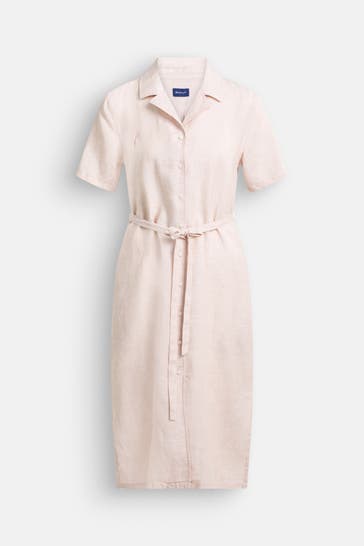 GANT Leinenkleid beige