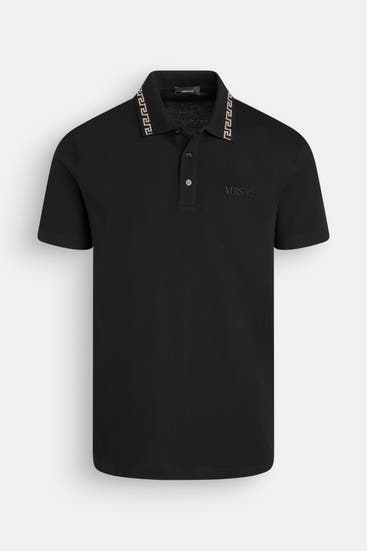 VERSACE - Polo-Shirt schwarz