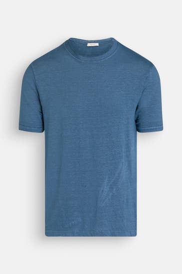 WOOL & CO T-Shirt azurblau