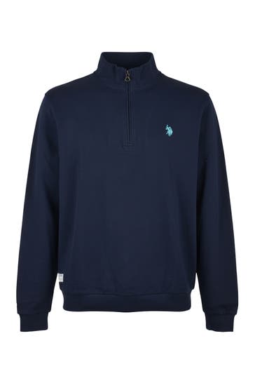 U.S. POLO ASSN. Sweat-Troyer dunkelblau