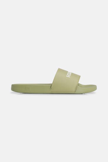 TOMMY HILFIGER - Slides graugrün