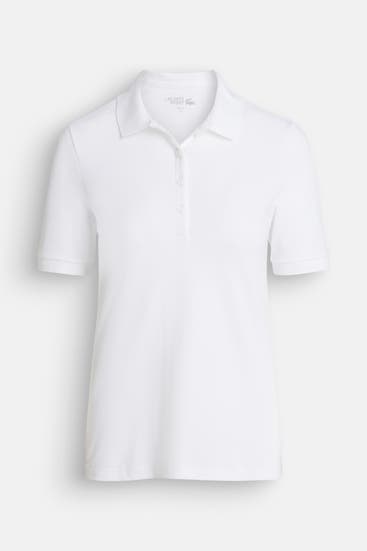 LACOSTE - Polo-Shirt weiß