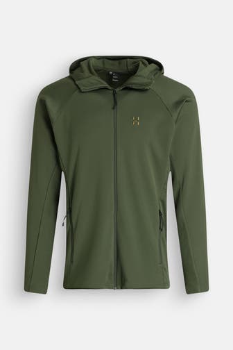 HAGLÖFS Sweatjacke 'Korp Mid' dunkelgrün