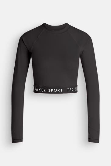 TED BAKER Longsleeve 'Victoria' schwarz