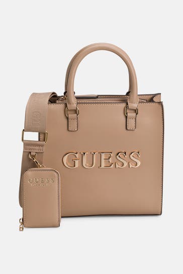 GUESS Handtasche hellbraun