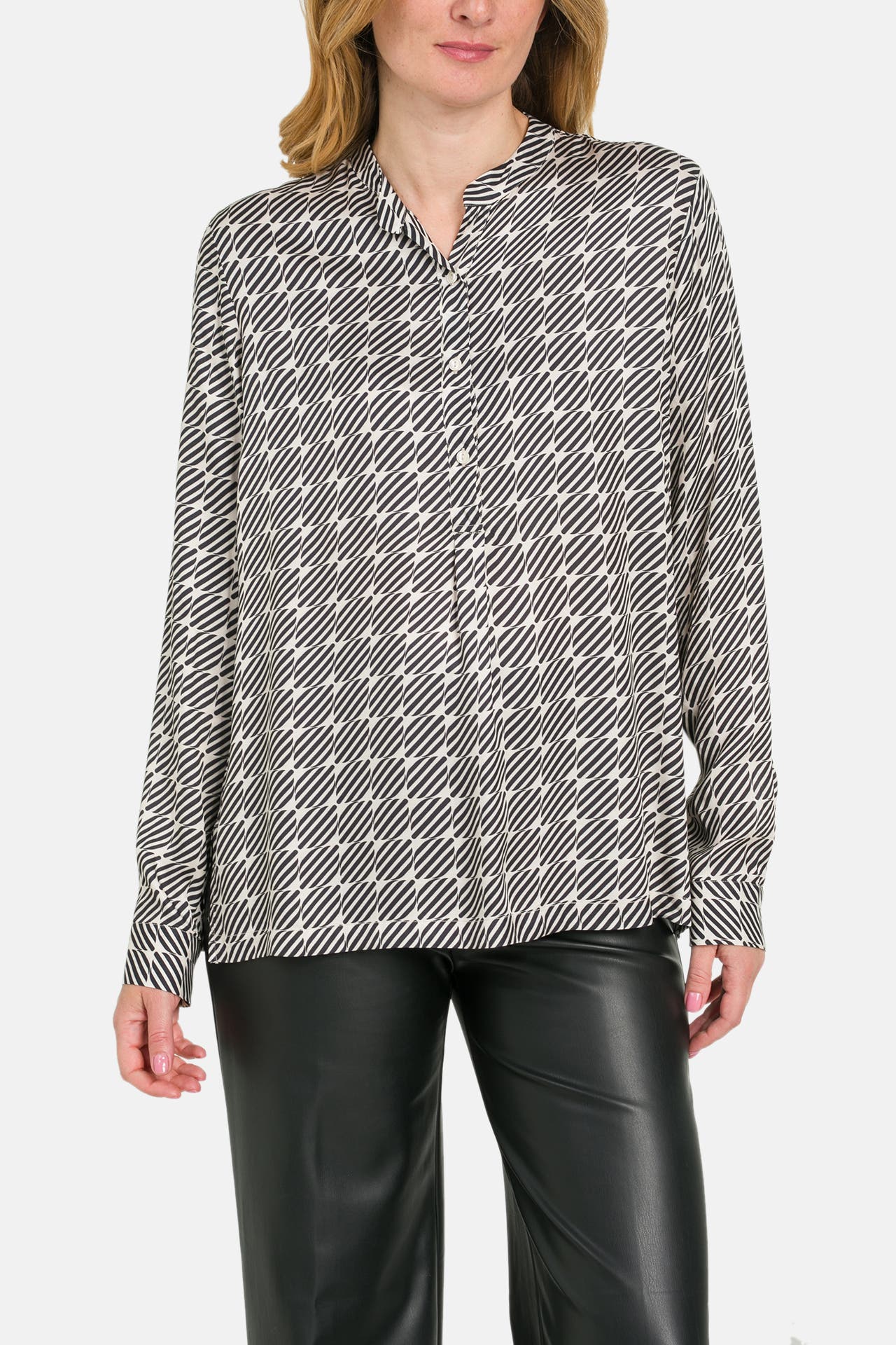 0039 ITALY Bluse 'Janice' gemustert, Bild 1