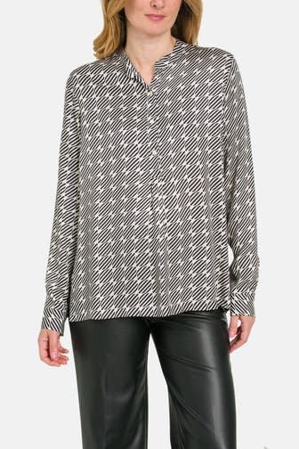 0039 ITALY Bluse 'Janice' gemustert