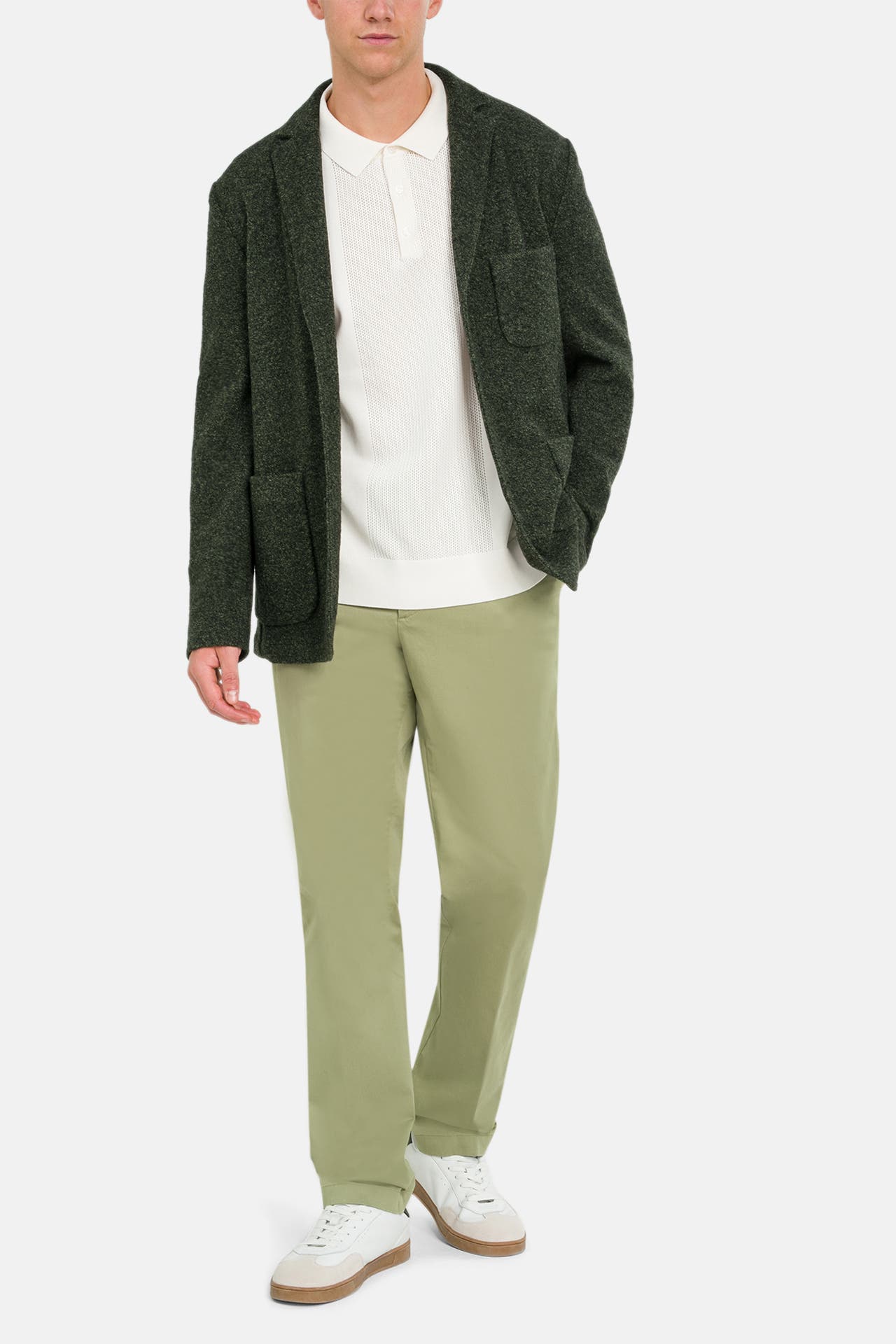 J.LINDEBERG Strick-Blazer gemustert, Bild 1