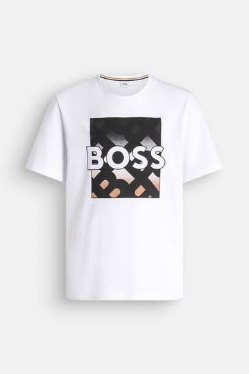 BOSS T-Shirt weiß
