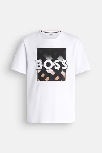 BOSS T-Shirt weiß